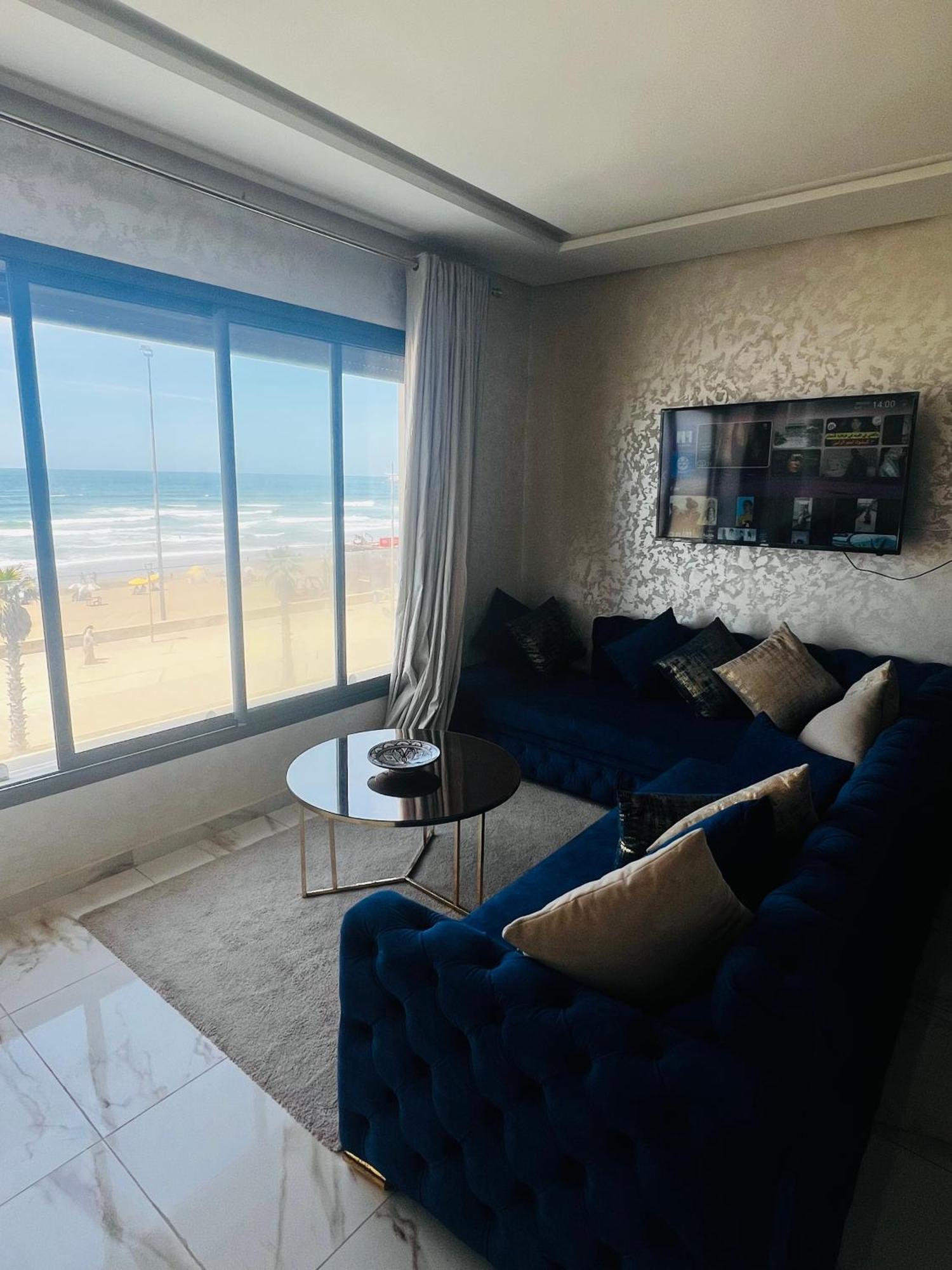Golden Beach Elegance Sea View & Serenity Кенитра Екстериор снимка